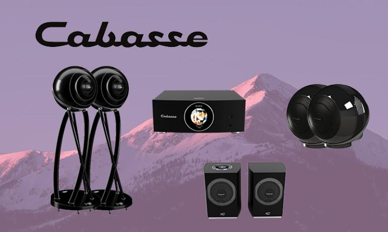 A selection of Cabasse products
