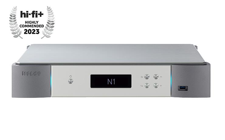 Melco N1-S38 Music Library with the HiFi Plus logo in the top left of the image