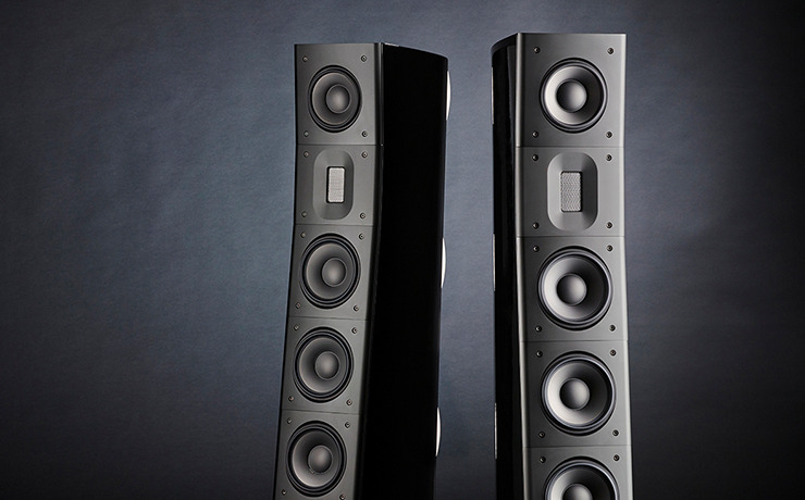 A pair of Raidho Acoustics TD3.2 speakers