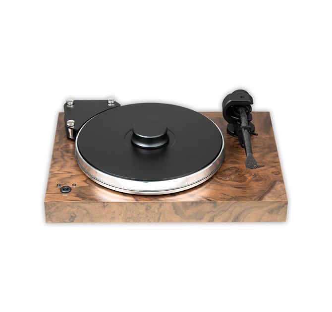 Project Xtension 9 SuperPack - Turntable in walnut burl satin