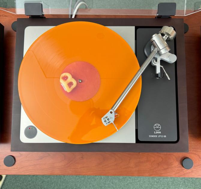 Linn Sondek LP12-50 Turntable top-down view