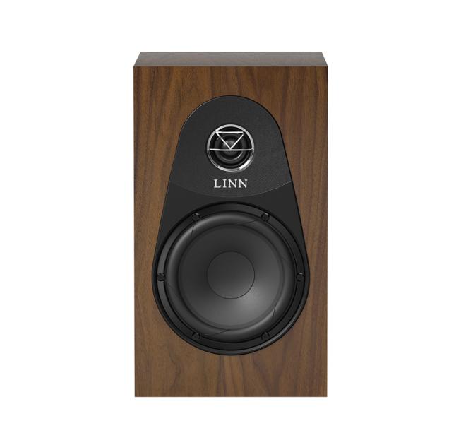 Linn 119 Loudspeaker in walnut - front view