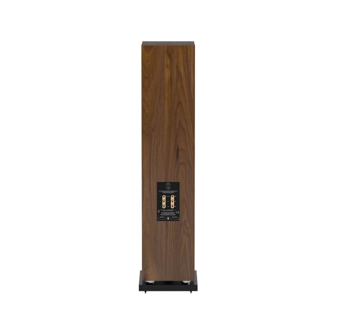 Linn 150 speaker rear facing in walnut