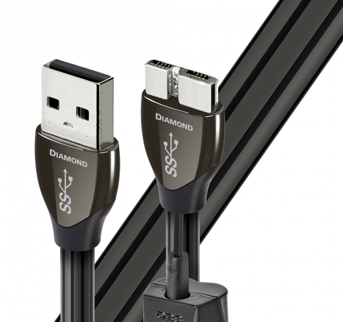 AudioQuest Diamond USB Cable - 1.5m, USB 3.0 A, USB Micro B 3.0