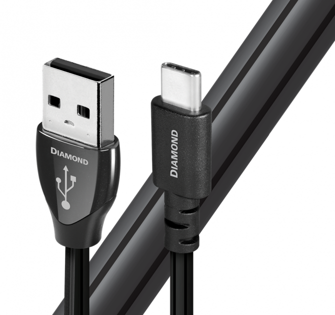 AudioQuest Diamond USB Cable - 1.5m, USB A, USB C 