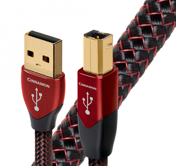 AudioQuest Cinnamon USB Cable - 3.0m, USB A, USB B 