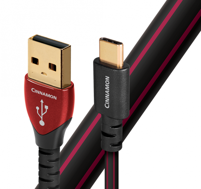 AudioQuest Cinnamon USB Cable - 0.75m, USB A, USB C Add