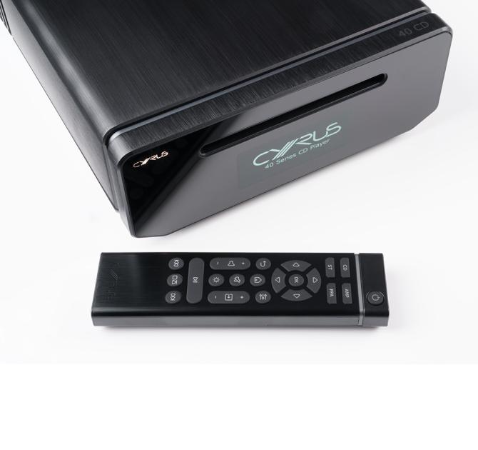 CYRUS 40 CD - CD Player with remote control