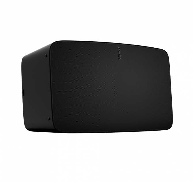 SONOS Five front and side view in black