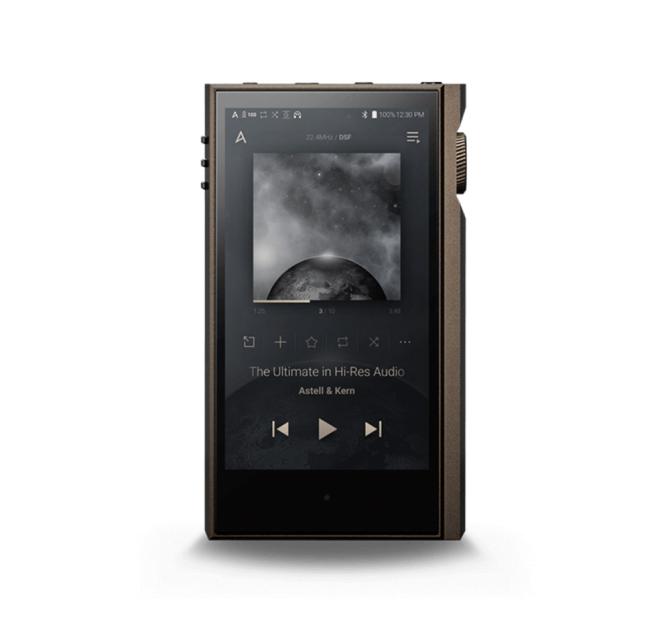 Astell & Kern Kann Max Portable Music Player in brown mud