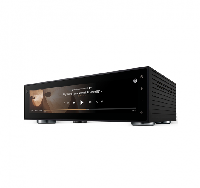 HiFi Rose RS150B Network Streamer, DAC and pre-amplifier in black