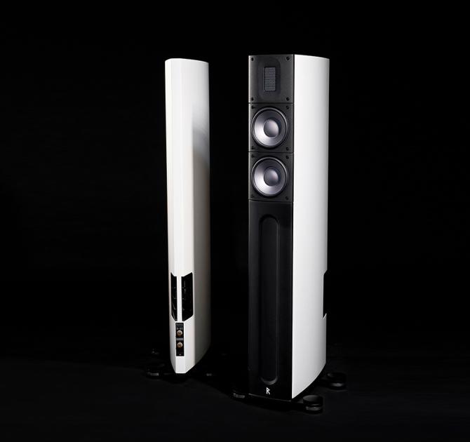 Raidho Acoustics X2t Loudspeakers in white