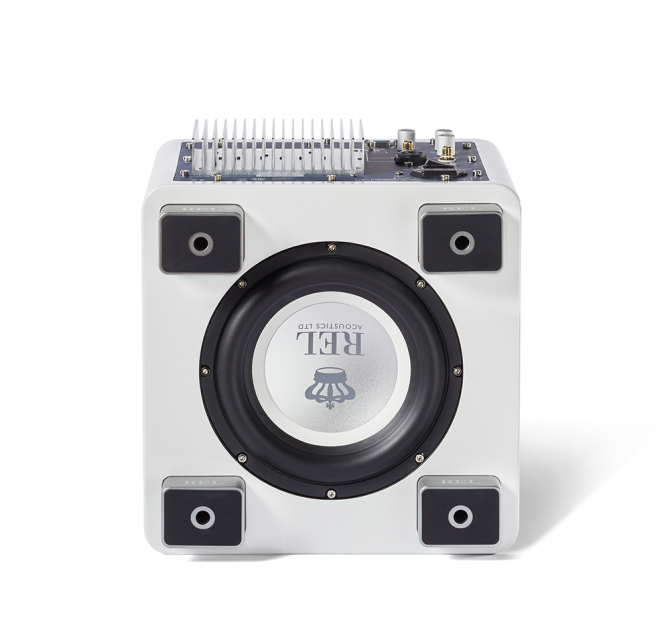 REL T/5x Sub-woofer in white