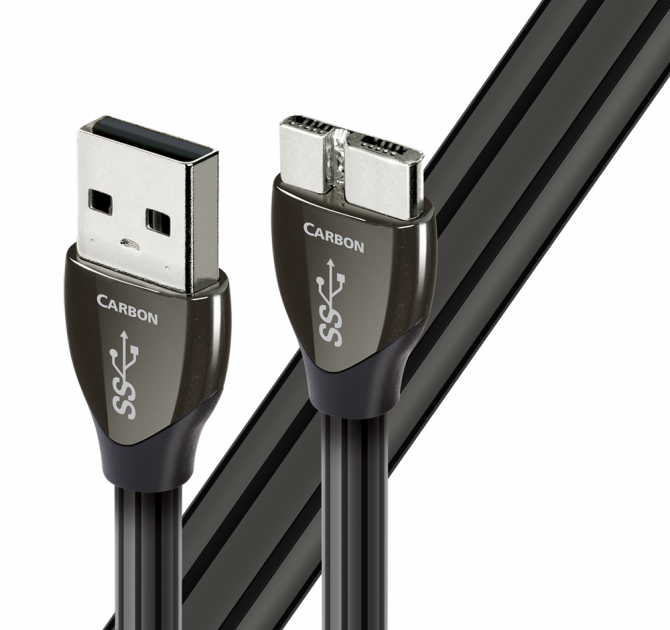 AudioQuest Carbon USB Cable USB 3A to USB Micro B 3.0