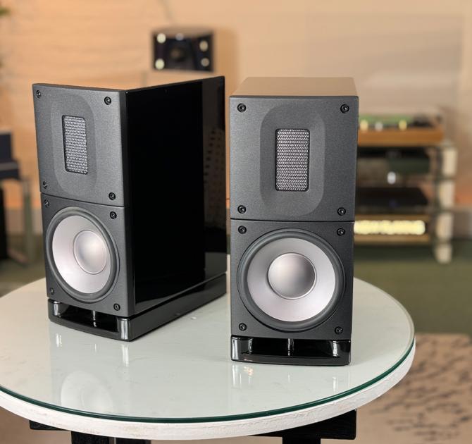 A pair of Raidho Acoustics X1t Loudspeakers in black