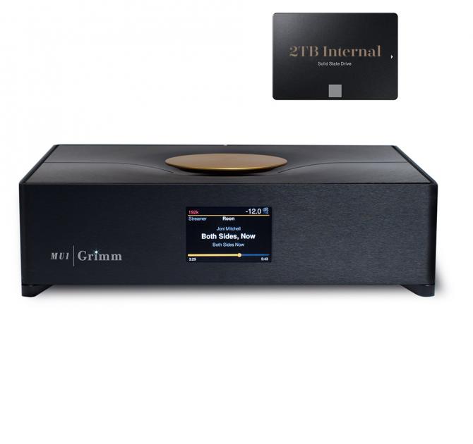 Grimm Audio MU1 with 2TB internal SSD storage