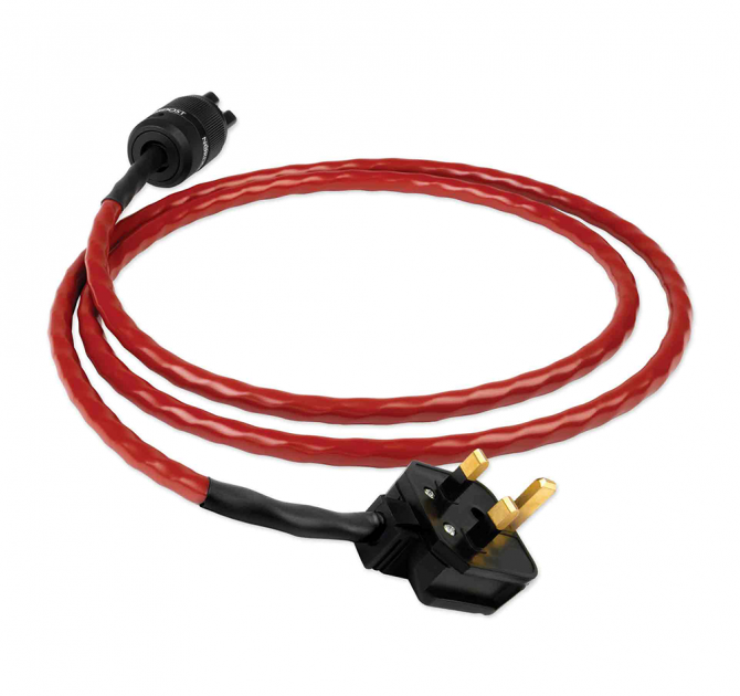 Nordost Red Dawn Power Cable IEC - UK 3 Pin Plug