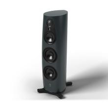Linn 360 speakers in Triton with a black trim