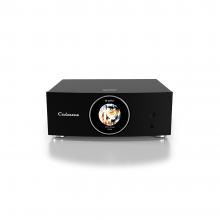 Cabasse Abyss Stereo Amplifier front and top view
