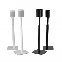 Flexson Adjustable Floor Stand One/Play1 x2 black and white version