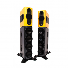 Kii Three BXT System in grey and yellow