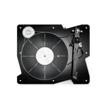Vertere DG-X Turntable in black viewed from above