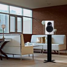 Kii Seven Speaker on a stand in a living space