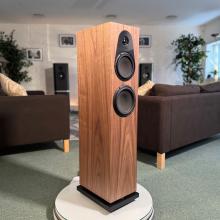 Linn 150 speaker in walnut at ripcaster
