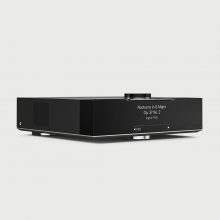 Linn Selekt DSM Integrated Surround with Katalyst front and side view.