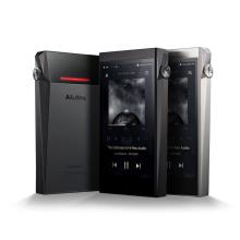 Three Astell & Kern A&Ultima SP2000T Portable Music Players standing up and viewed from different angles
