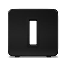 Sonos Sub Gen 4 in black - front facing view