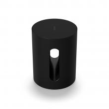 SONOS Sub Mini in black - top and front view