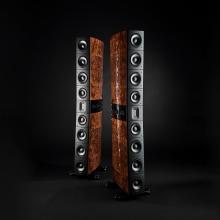 Raidho Acoustics TD4.8 Loudspeakers in walnut burl