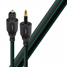 AudioQuest Forest Toslink Cable - 12.0m, 3.5mm Mini Optical, Full-Size Optical 